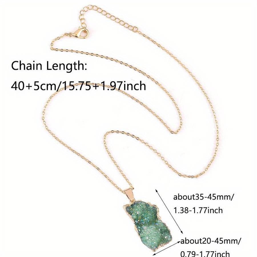 Womens Necklace Color Blue