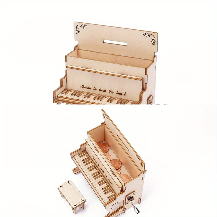 3D Puzzle Musical Instrument Model Items Piano