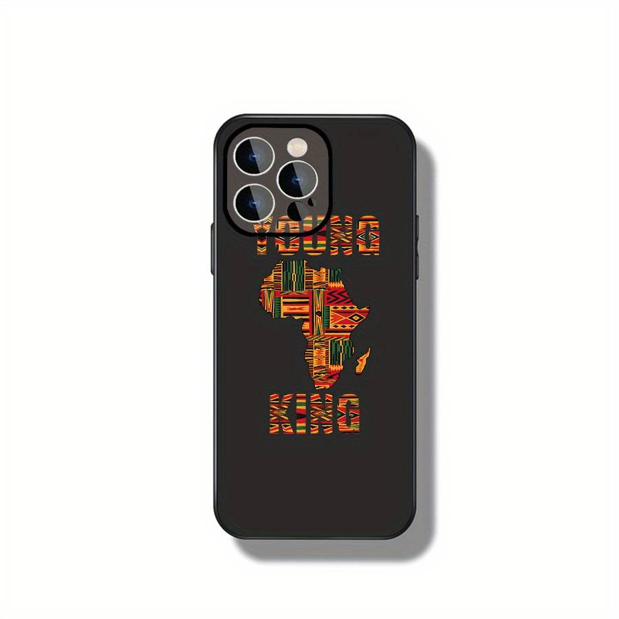 1Pc Black For iPhone 11 Pro Max African Pride Phone Case