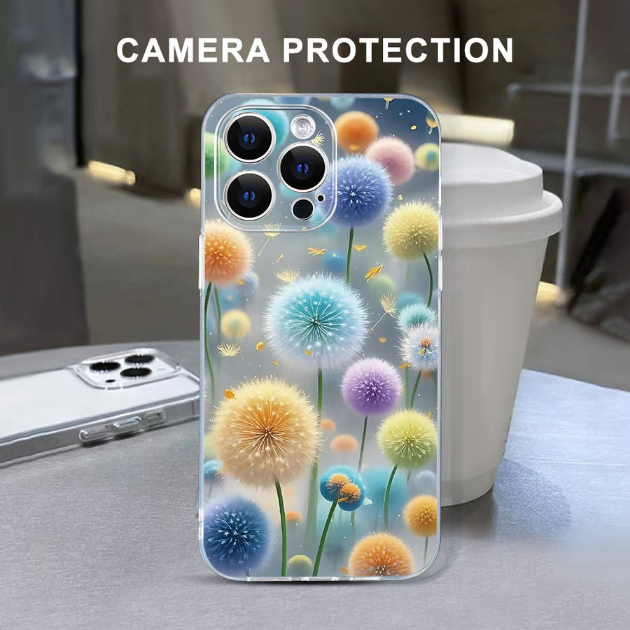 1Pc Transparent For iPhone 15 Pro Max Phone Case Phone Cover