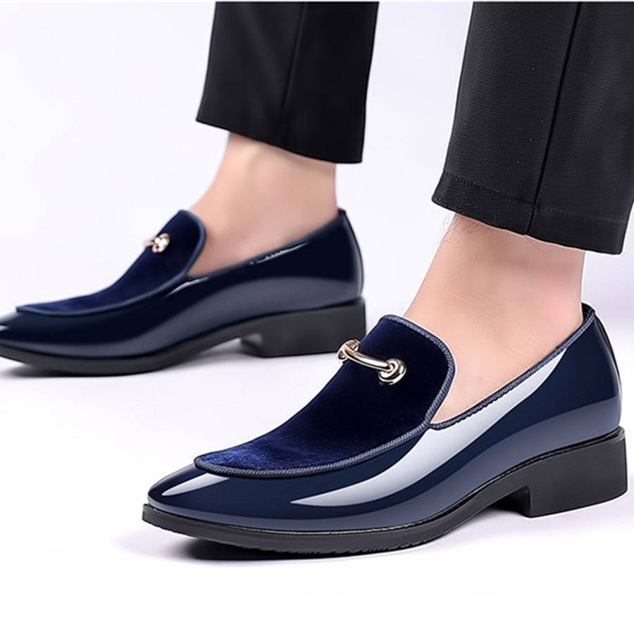 Mens Leather Shoes Color Black Sizeuk 10.5