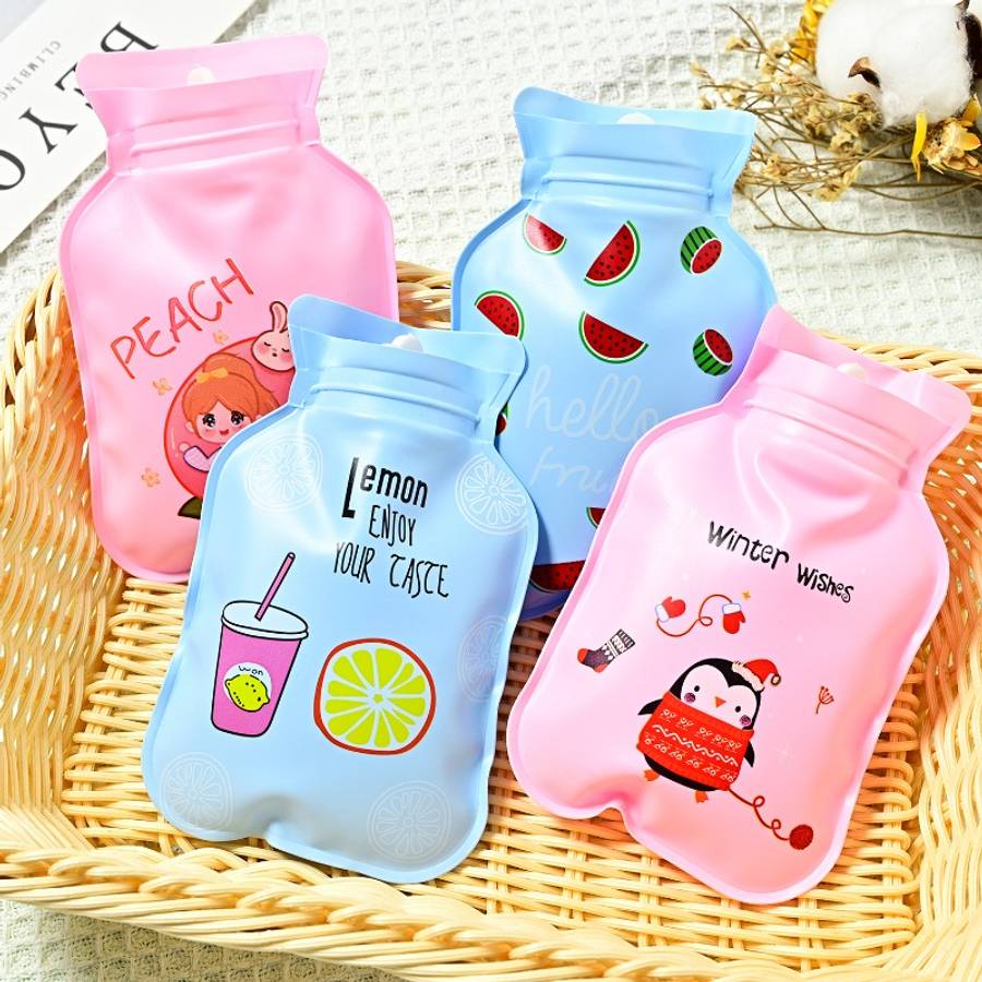 Hot Water Bottle 2Pcs Random Style