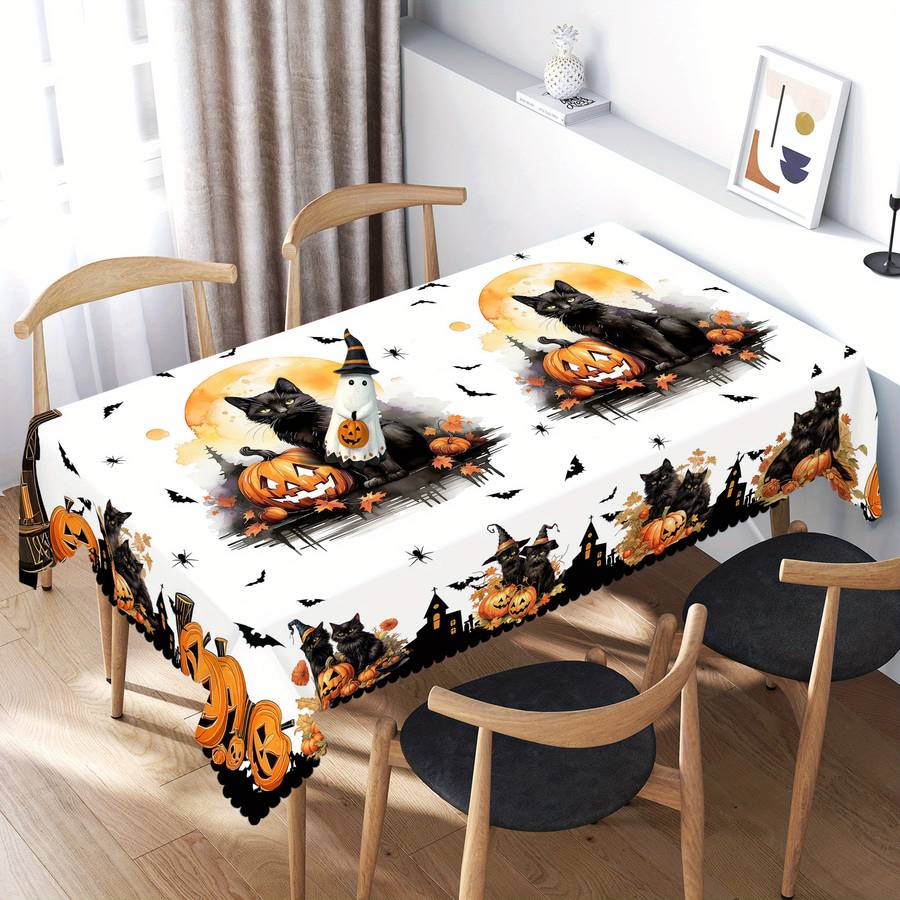 Halloween tablecloth decoration size Rectangle 60x86in or 150x220cm