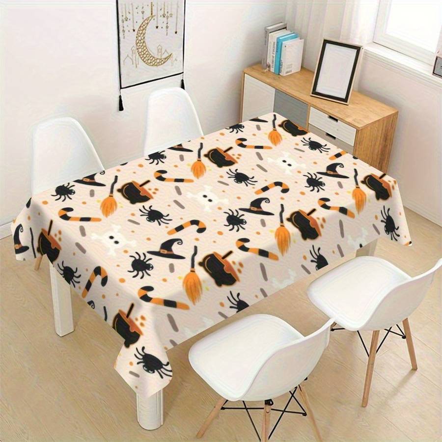 Halloween tablecloth decoration size 140 x 360 or 55 x 141inch