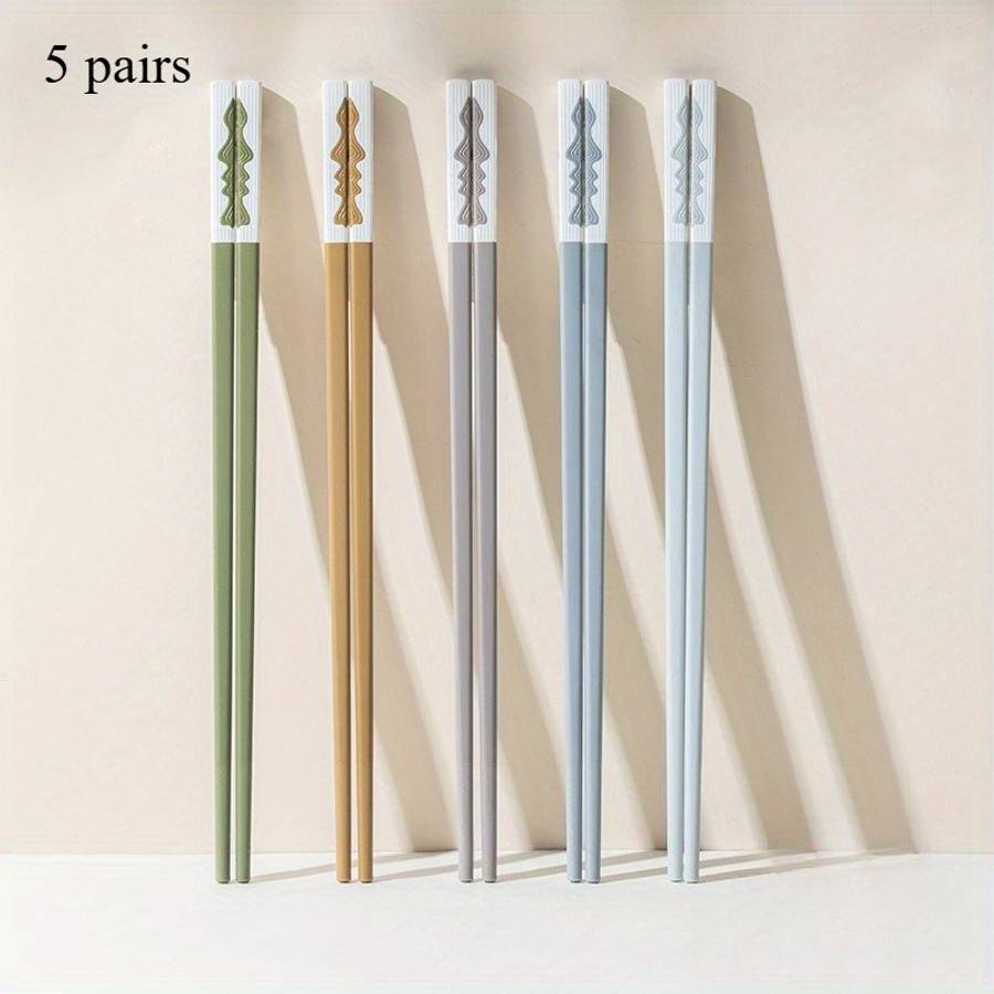 Chopsticks Color 5 Pairs Of Fivecolor Mixed Packs