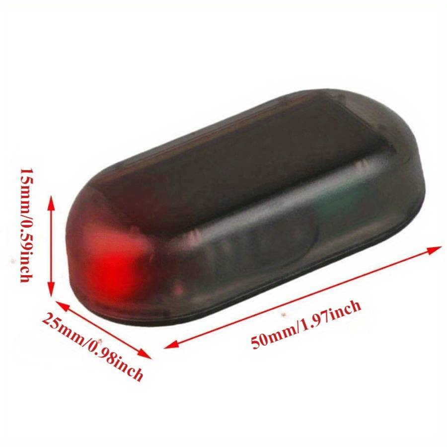 Solar Emergency Lights Color Red Light Quantity2Pcs