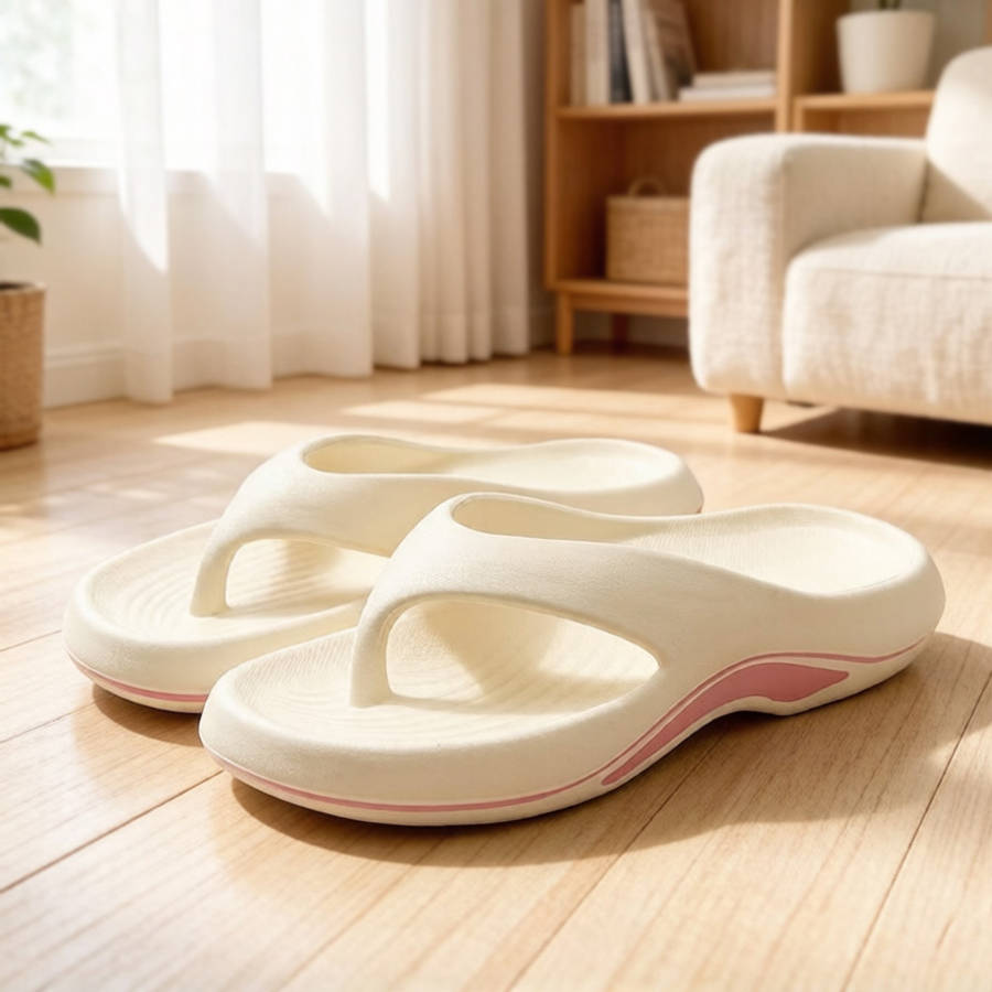 Sandals Color White Pink Size Uk 4.5 5