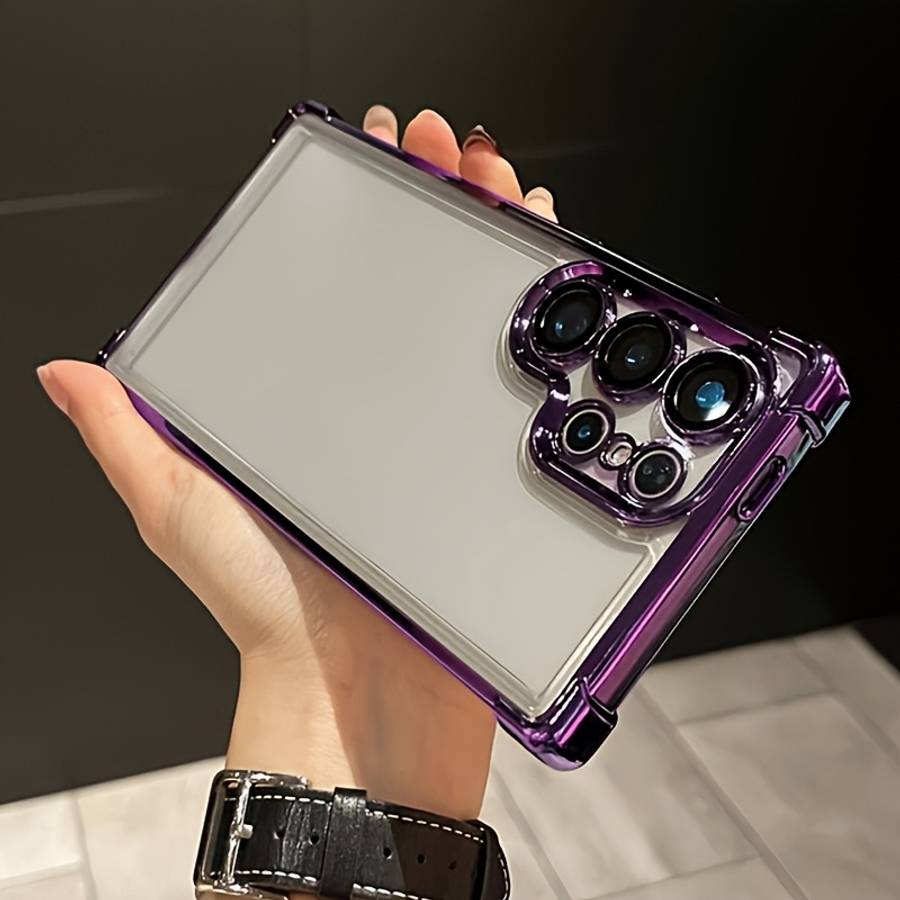 Phone Case Silvery Compatible Model Galaxy S24