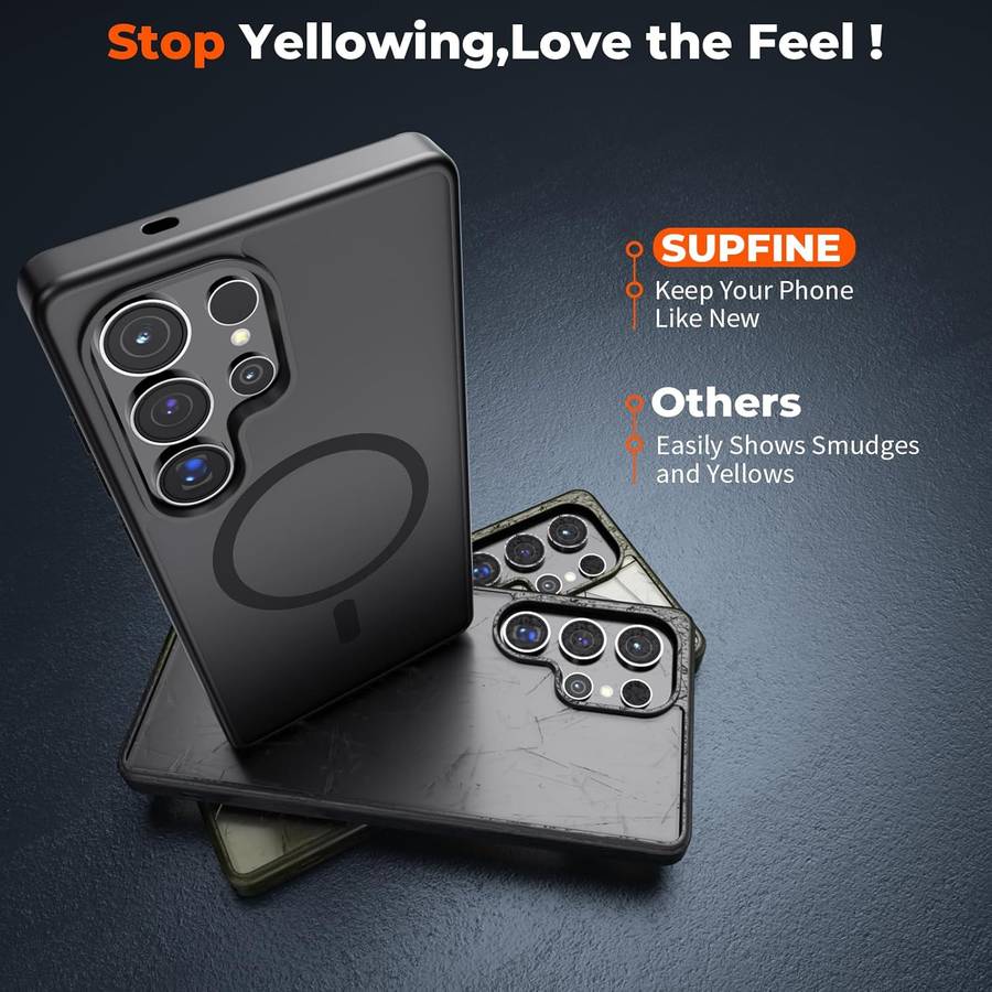 Phone Case Black Compatible Model Galaxy S24 Ultra