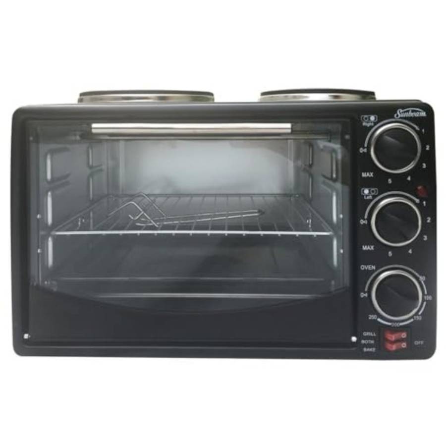 Compact Oven 20 Litre Capacity Black