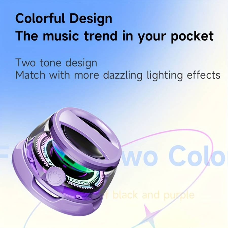 Speaker Color 2Pc Black