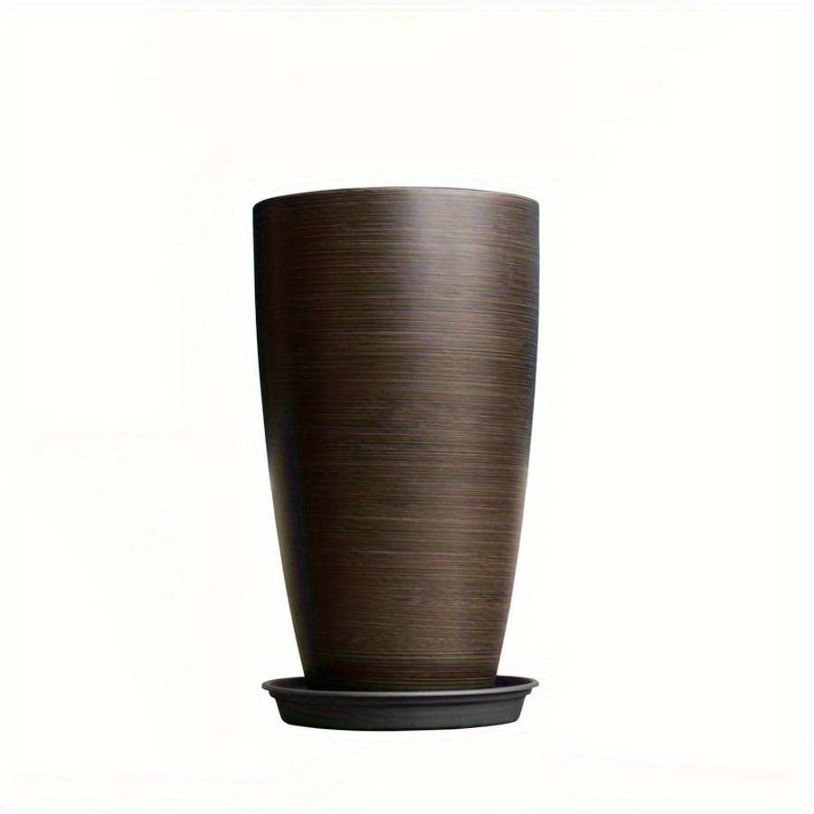 Flowerpot Items Dark Coffee Color   2Pcs
