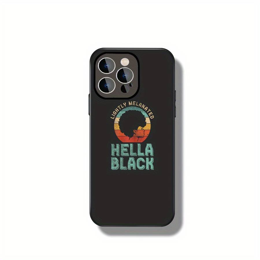 1Pc Black For iPhone 16 Plus Celebrating African Phone Case