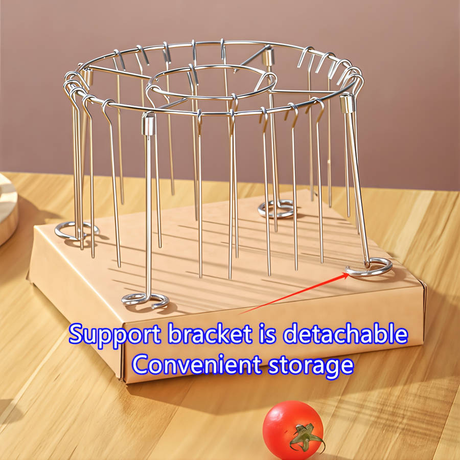 Grill Rack Model Detachable  Upgraded Version Includes Bbq Skewers