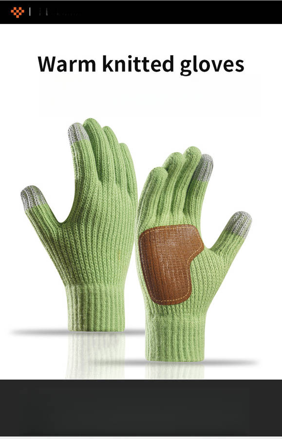 Gloves Color Orange
