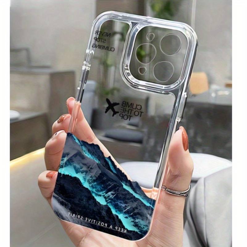 1Pc Transparent For iPhone 12 Pro Phone Case Phone Cover