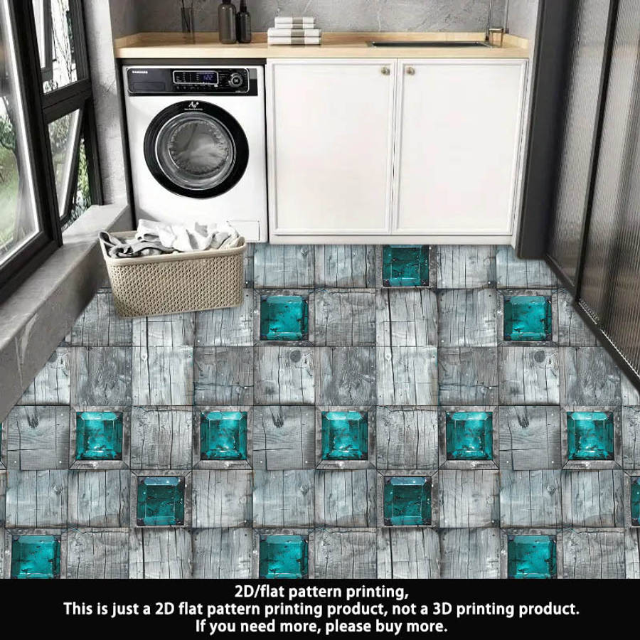 Self Adhesive Floor Stickers 11.81X11.81In30Cm