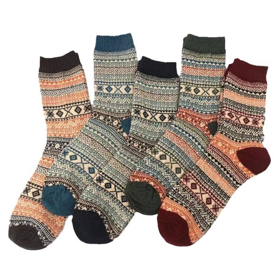 Women S Socks Color Random 5 Pairs Size Onesize