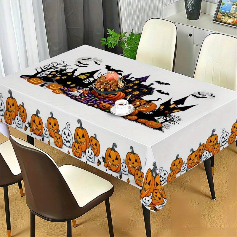 Halloween tablecloth decoration size 55.11in x 70.8in 140cm x 180cm
