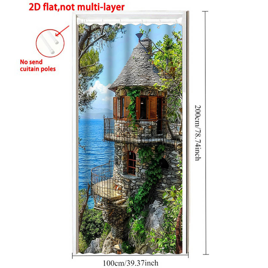 Door Curtain Size 200100Cm78.7439.37Inch