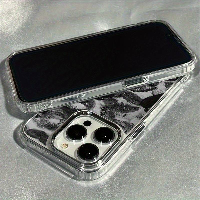 1Pc Transparent For iPhone 15 Phone Case Phone Cover