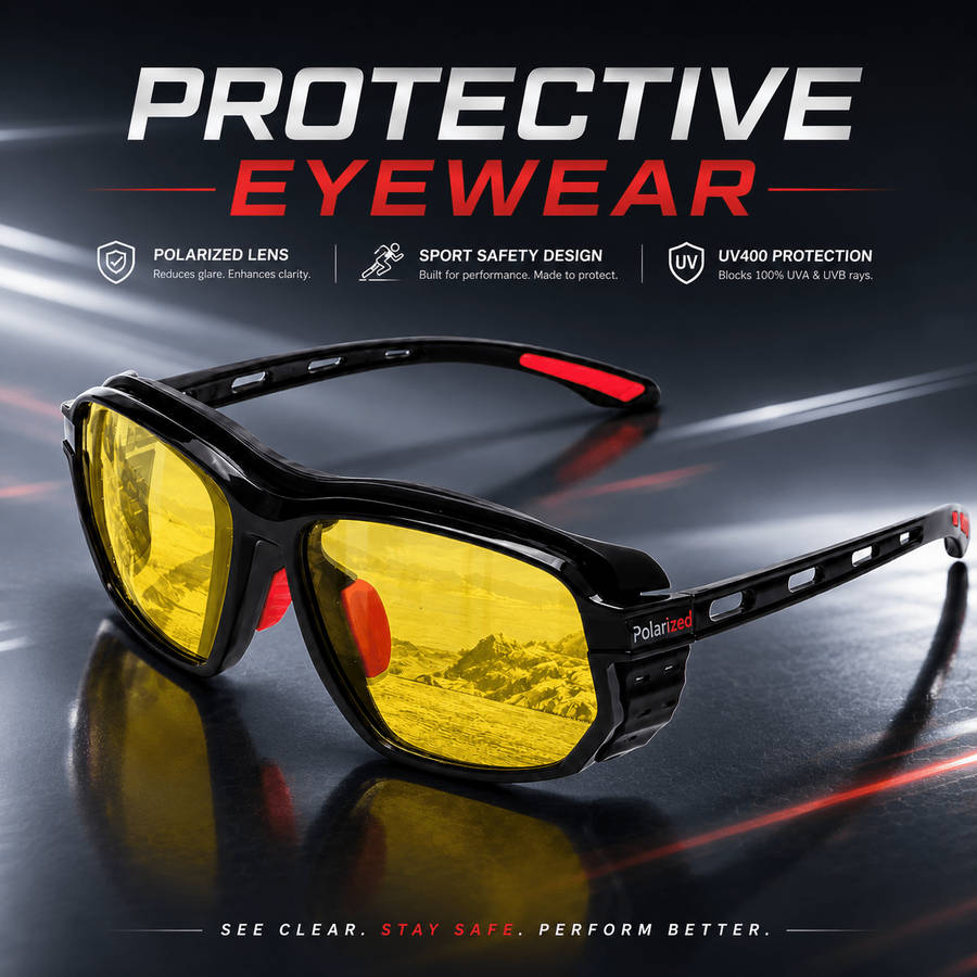 Cycling Glasses Color C5 Gun Yellow