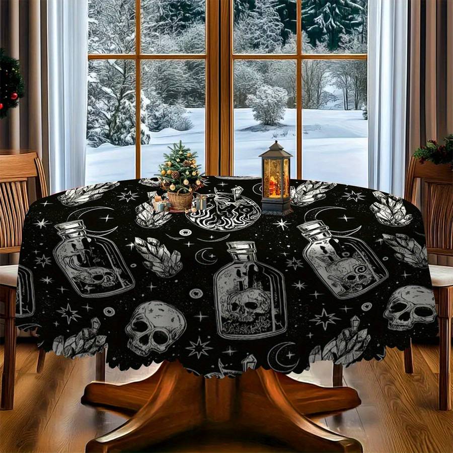 Halloween tablecloth decoration size  152cm x 220cm or rectangular
