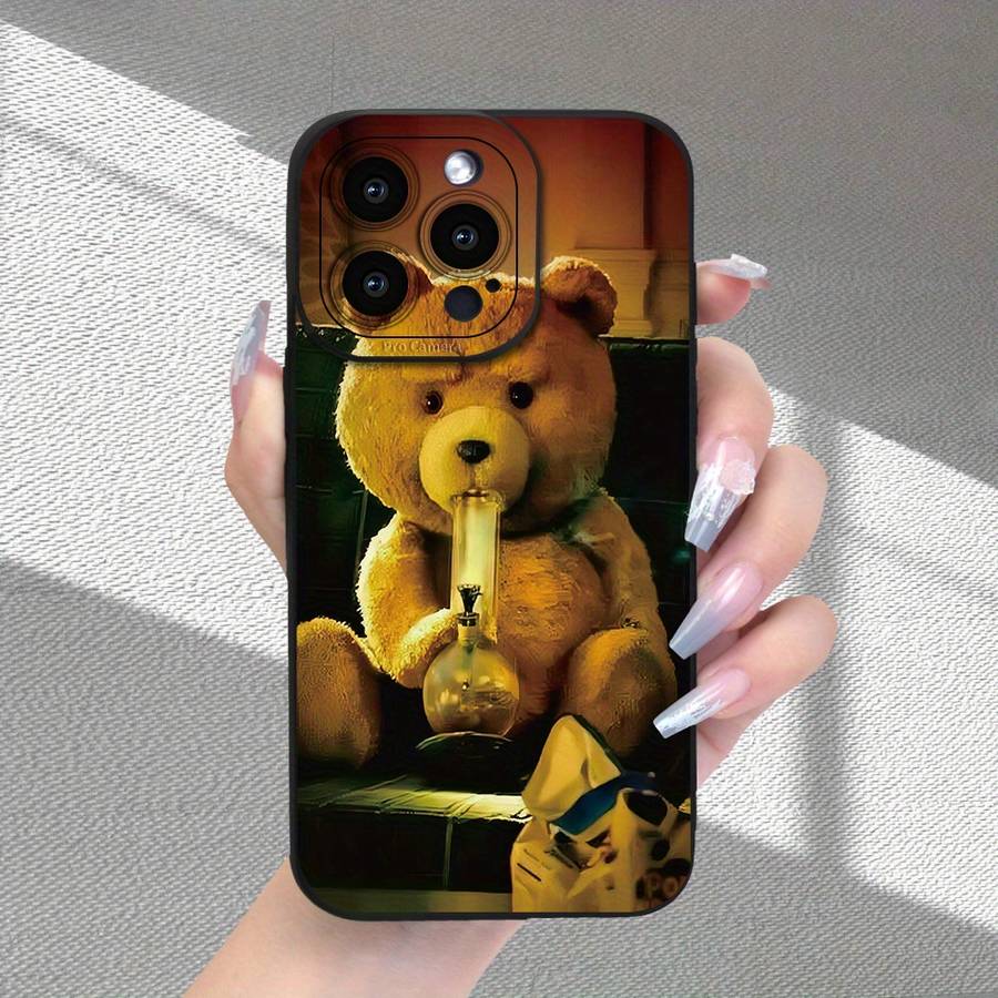 1Pc Black For iPhone 7 8 Phone Case Phone Cover