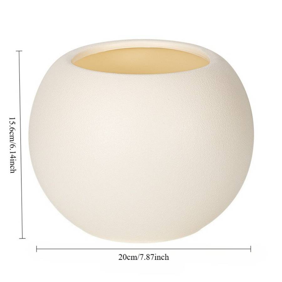 Flowerpot Color White