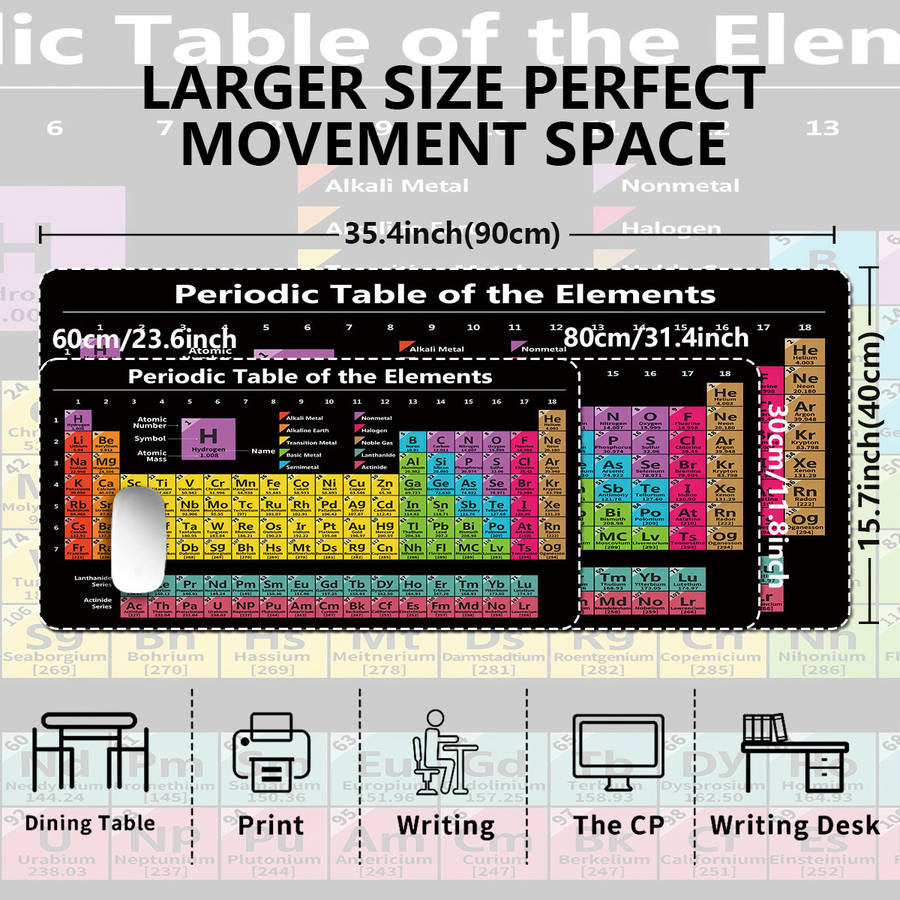 Mouse Pad   Size 30X60Cm