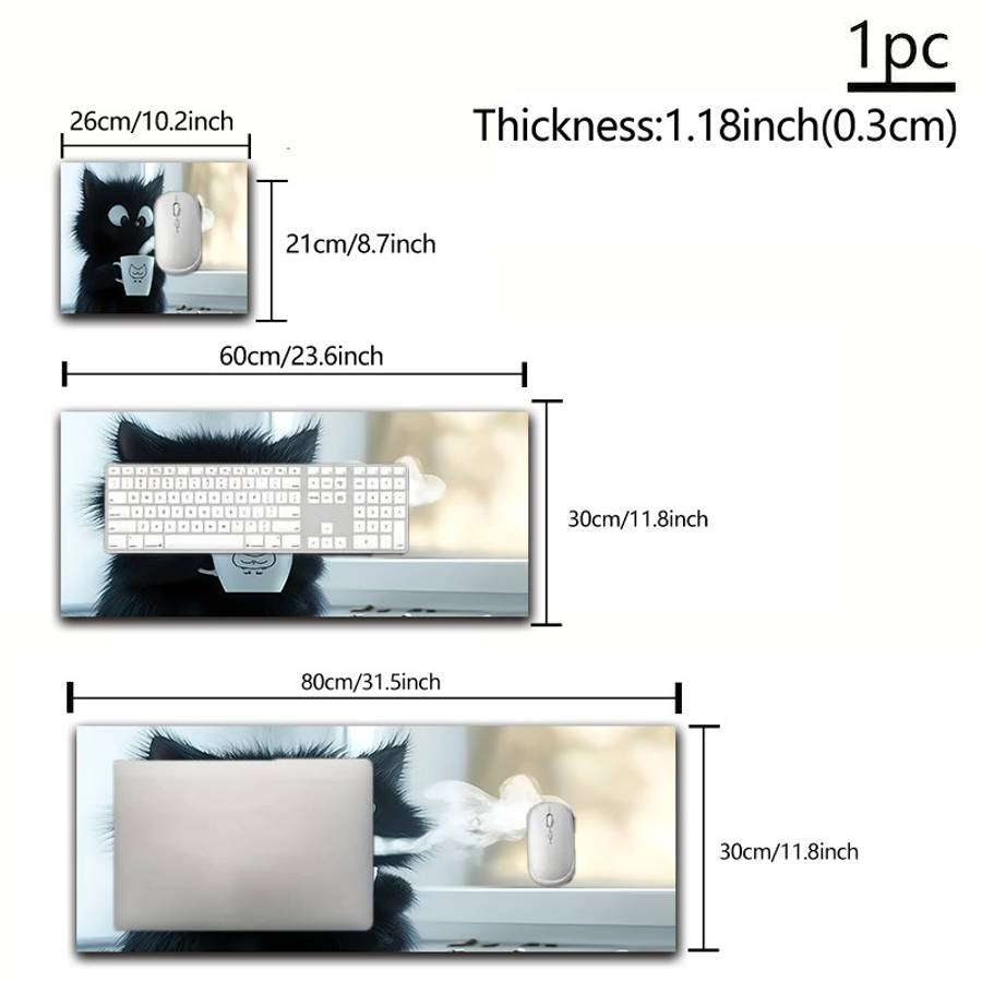 Mouse Pad Size 4090Cm15.7Inch*35.4Inch
