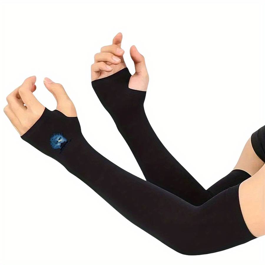 Sunscreen Sleeves Color Black