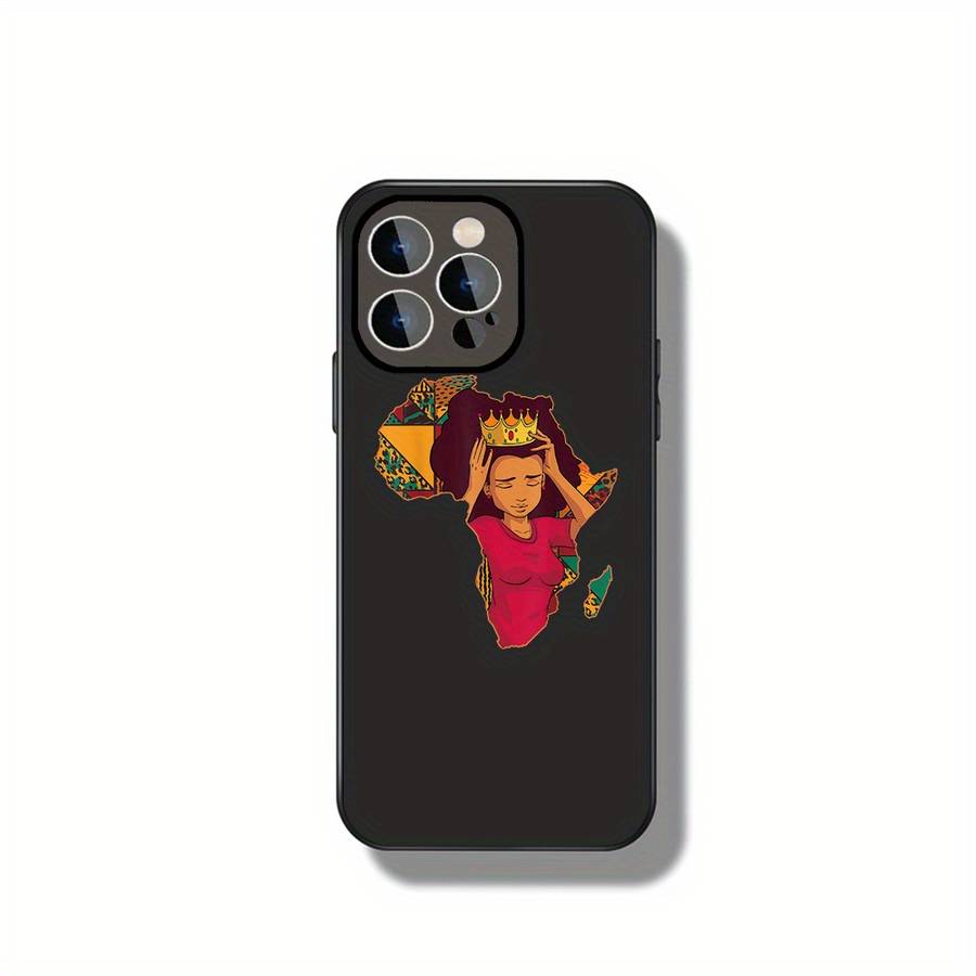 1Pc Ivory White For iPhone 11 Pro Max African Pride Phone Case