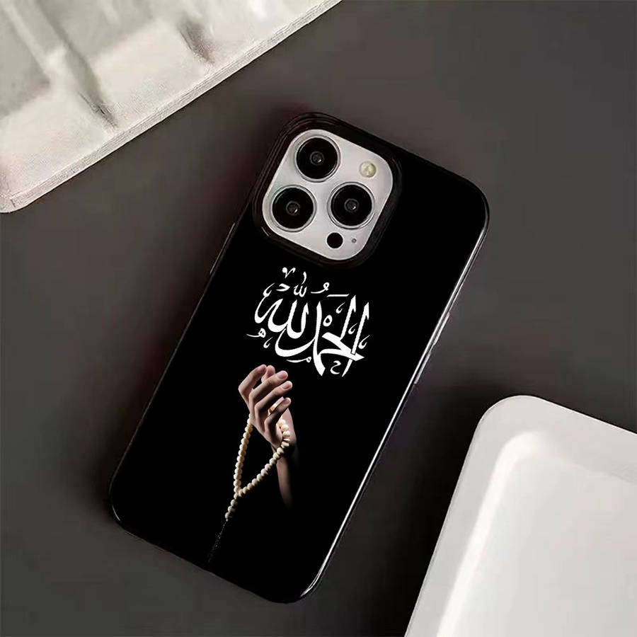 1Pc Black For iPhone 14 Plus Trendy And Unique Phone Case