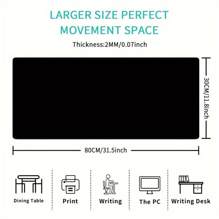 Mouse Pad Size 30Cmx60Cm