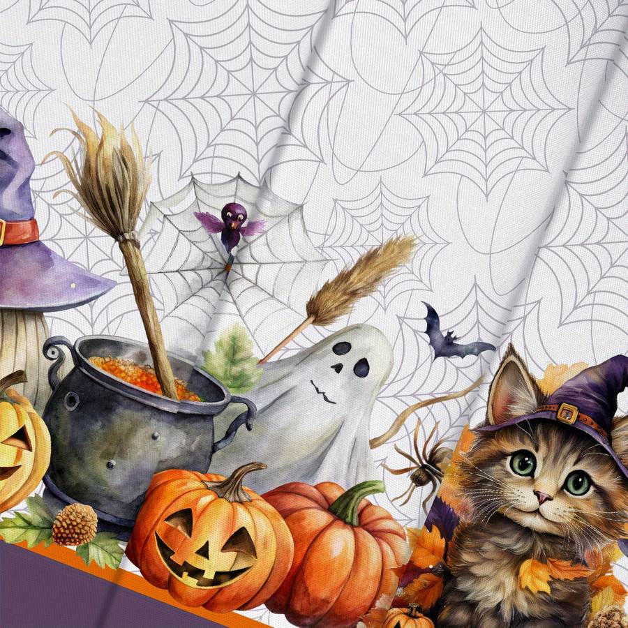 Halloween tablecloth decoration size Rectangle 60x86inch or 152x220cm