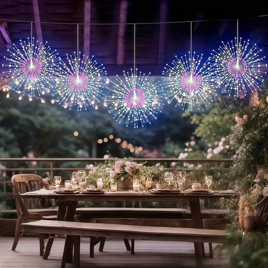 Christmas Lights White Size 4 Hangingx  90 Led 360 Led