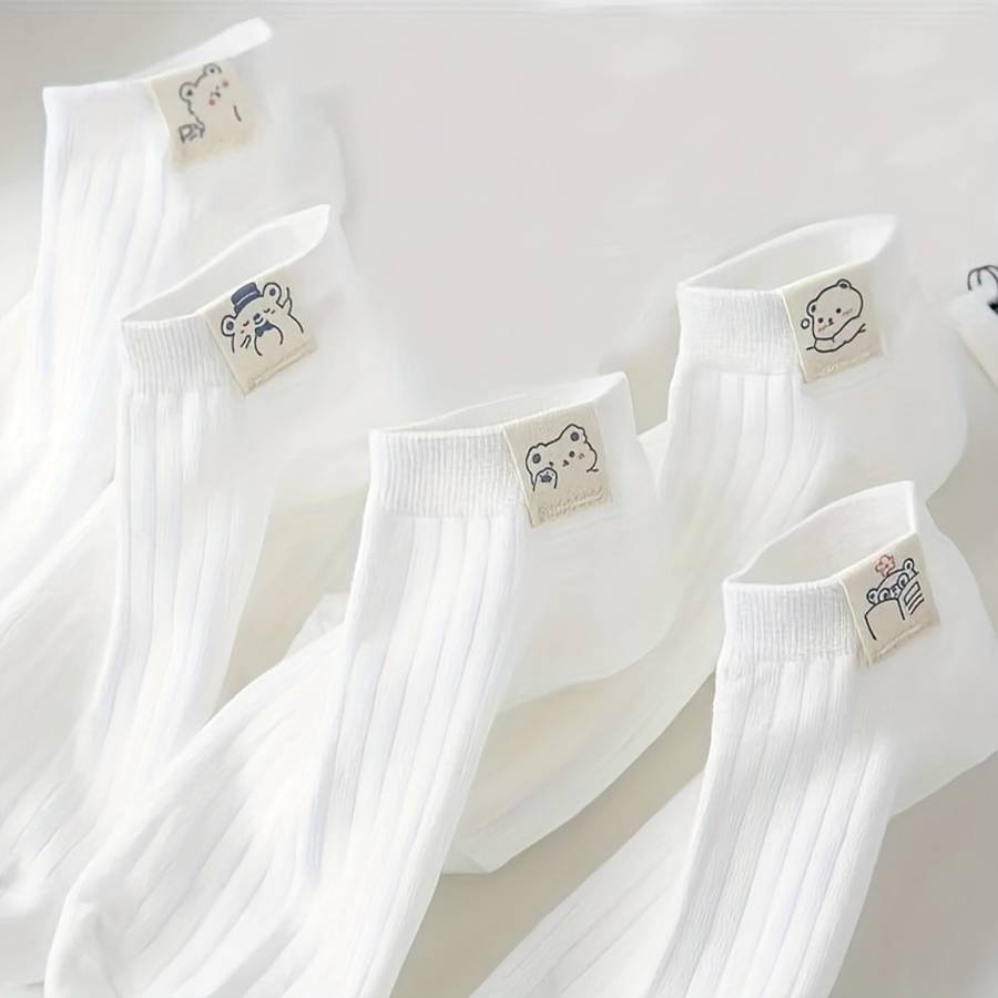 Women S Socks Color 5Pairs Mixed Size Onesize