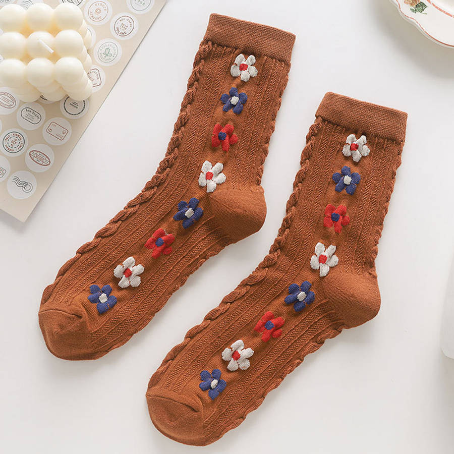 Women S Socks Color 5 Pairs To Mix And Match Size Onesize