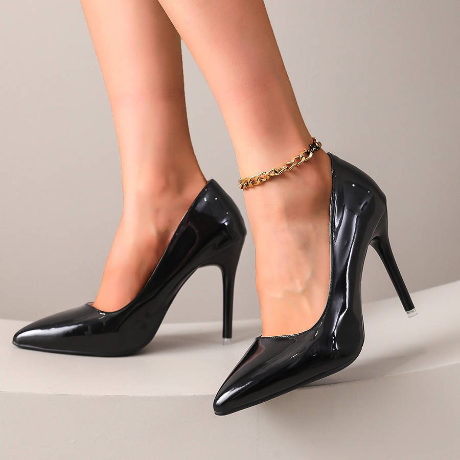 Women S High Heels Color Black Sizeuk 2
