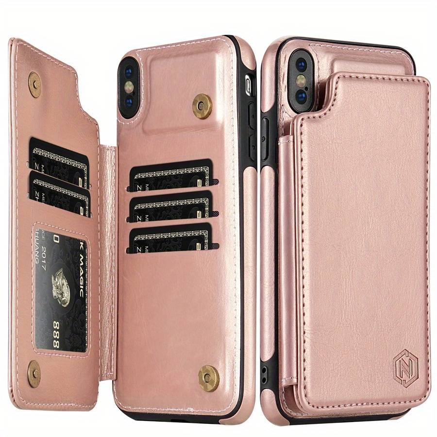 Phone Case Rose Golden Compatible Model Iphone Xs Max