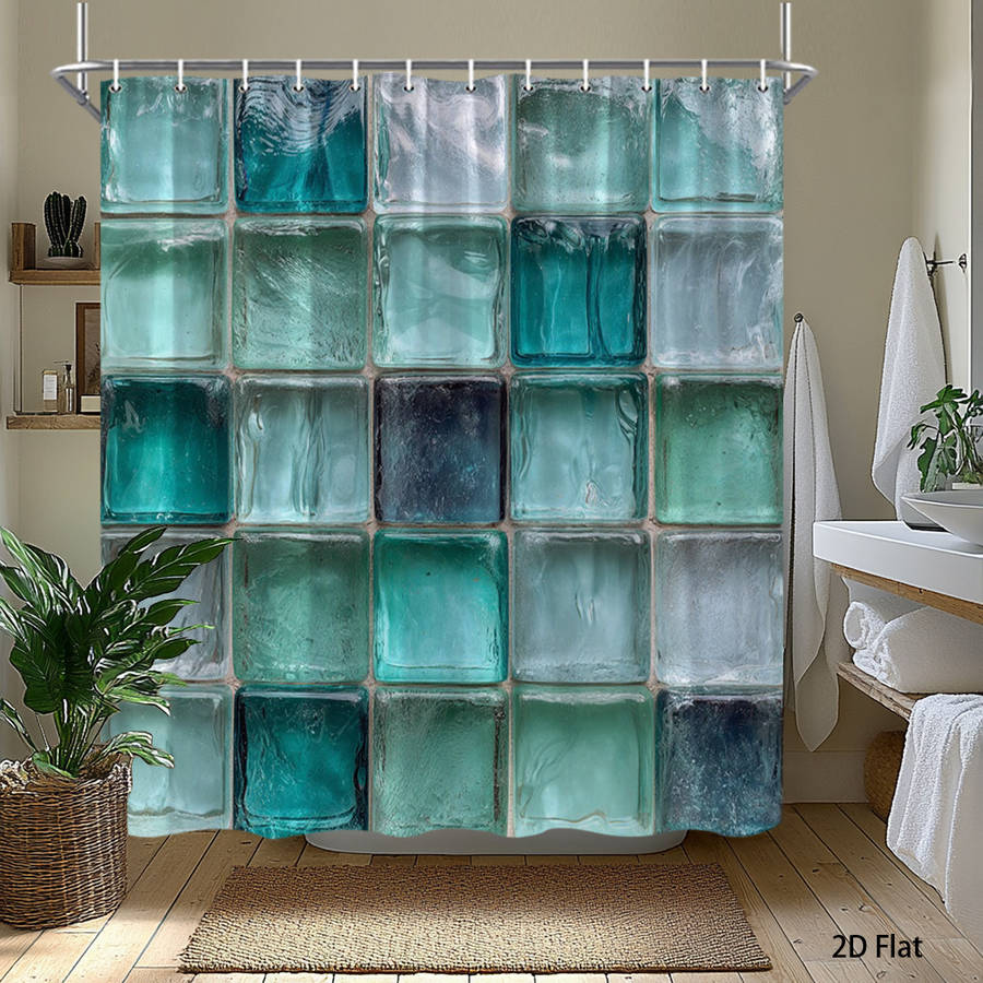 Waterproof Shower Curtain Size 80*180Cm