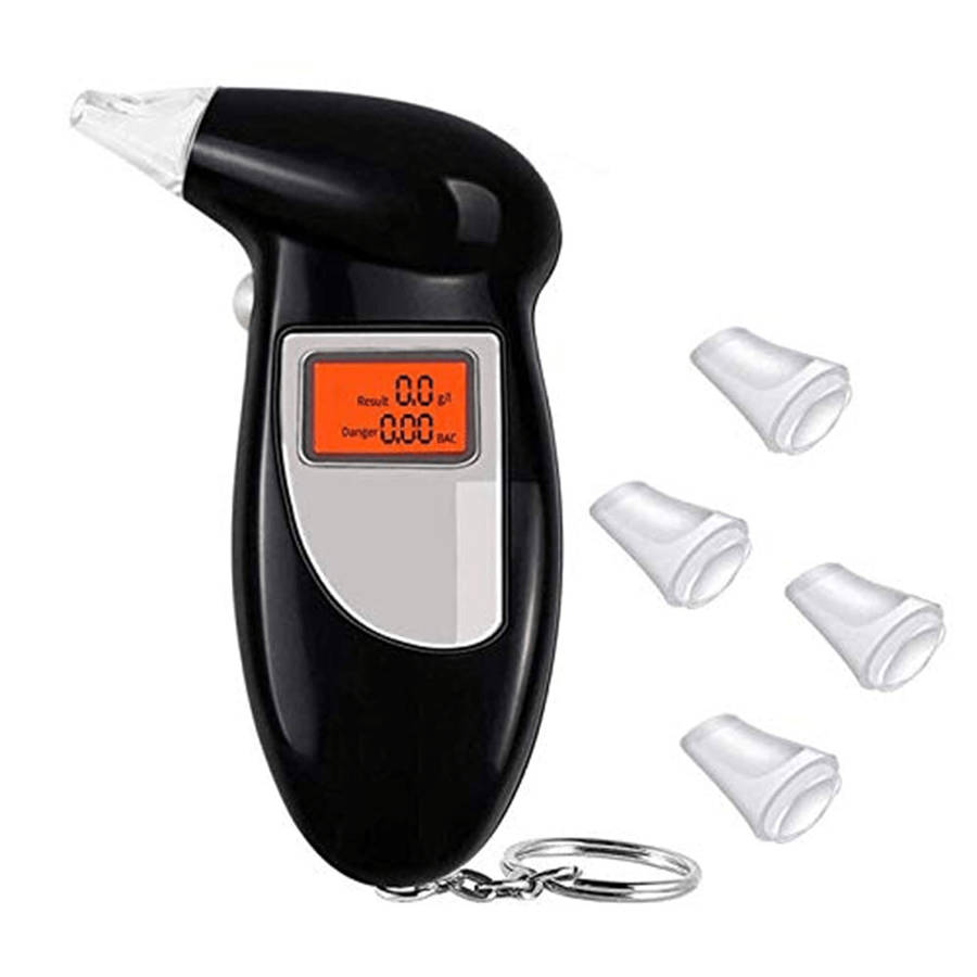 Alcohol Detector Model Black Version Includes 5 Nozzles Applicable