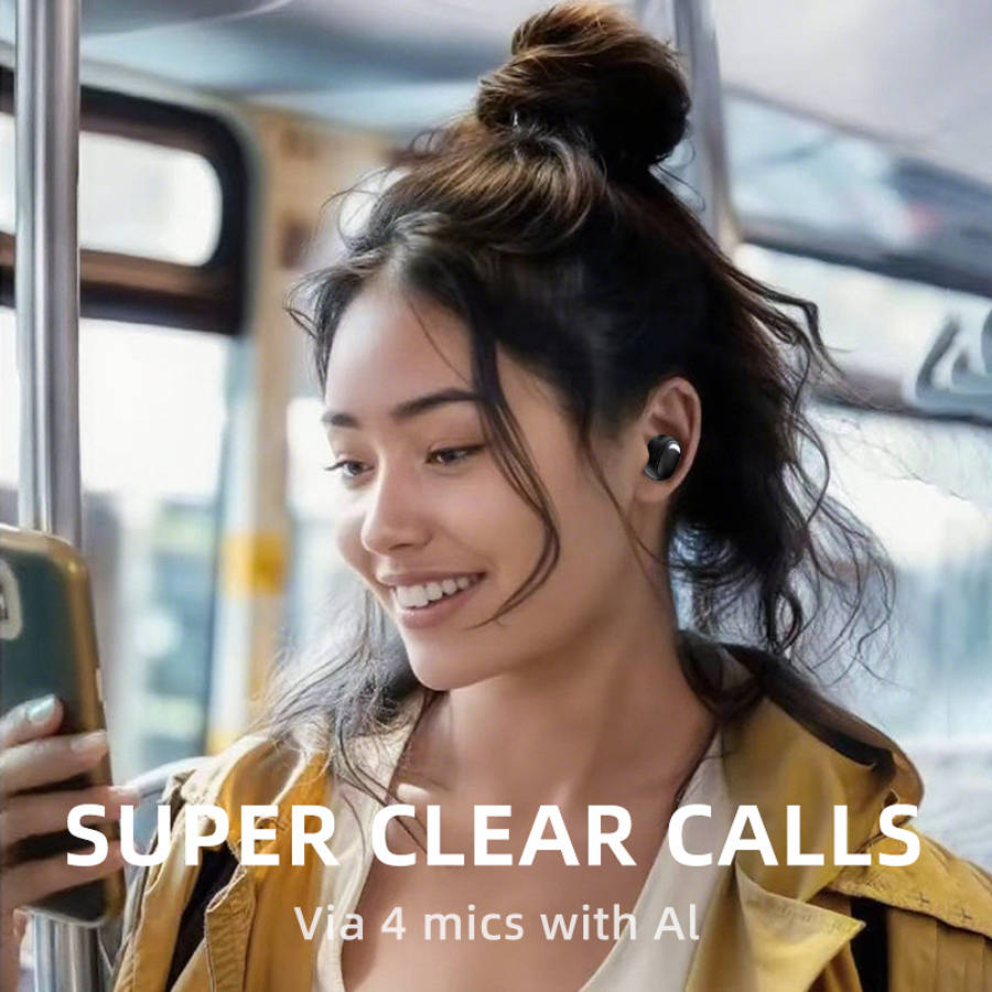 Rechargeable Wireless Earbuds Headphones Headset