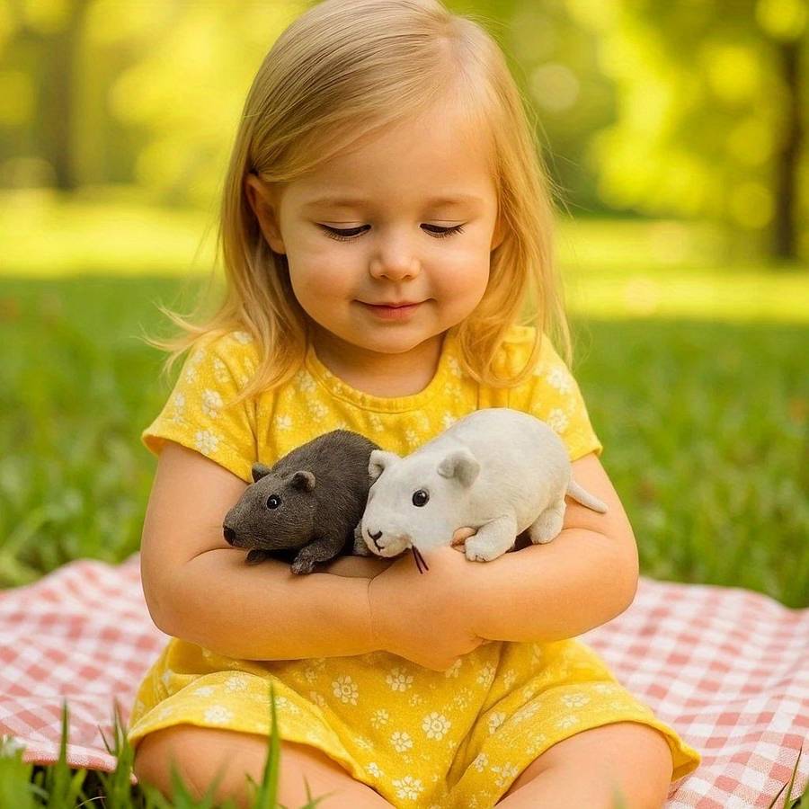 Plush Toyss color White