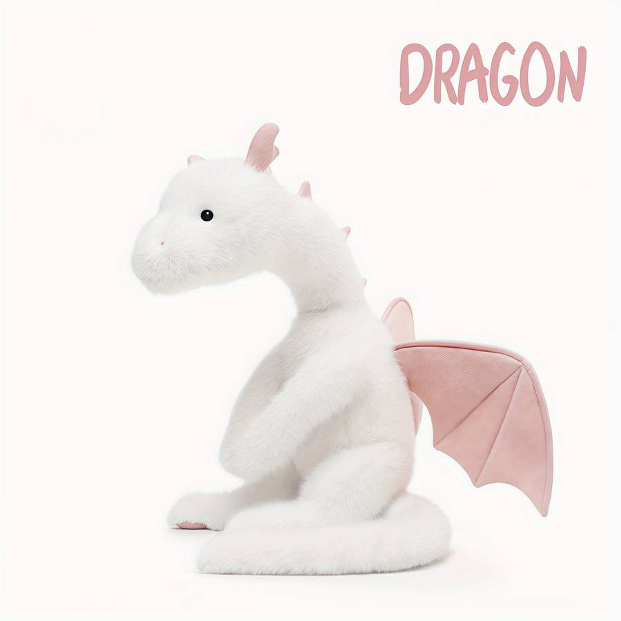 Plush Toyss Items black dragon