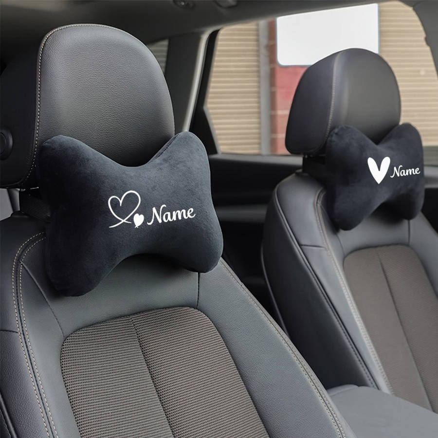 Car Seat Cushion Love Style Font 5