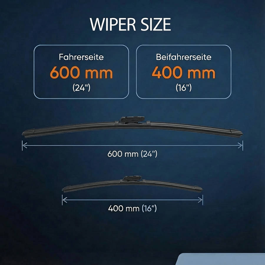 Windshield Wipers Size 24 16B5