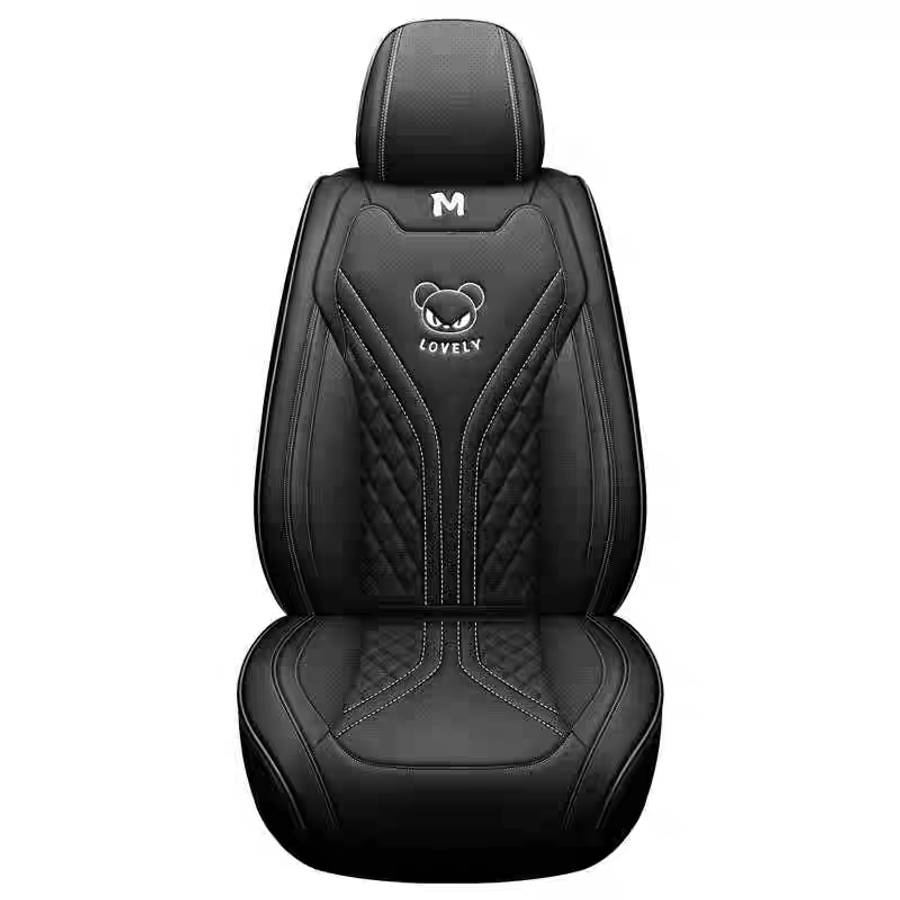 Car Seat Cushion 5Pcs Mystery Black