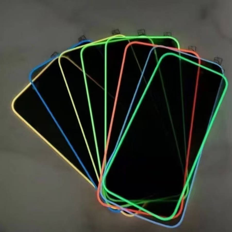 Screen Protector Color 3Pcs Orange Privacy Compatible Model Iphone 13